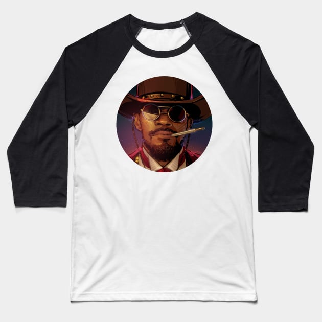 Django Unchained Baseball T-Shirt by nabakumov